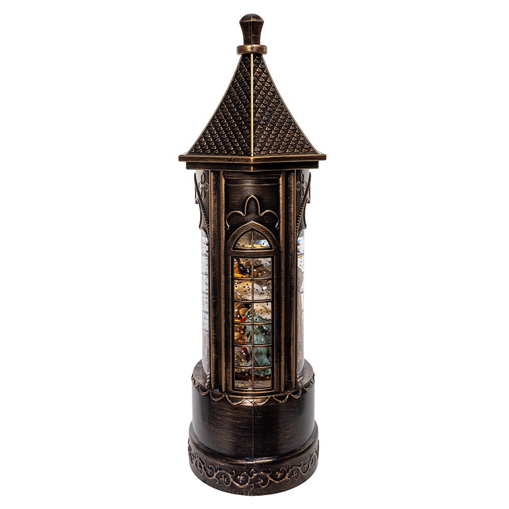 Kurt Adler 11.5-Inch Battery Operated Lighted Nativity Water Lantern